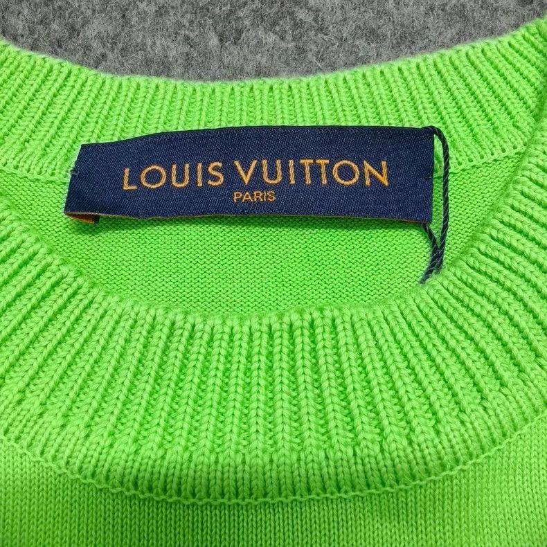 Louis Vuitton louis vuitton green logo short sleeve t-shirt Size US XXS / EU 40 - 3 Thumbnail