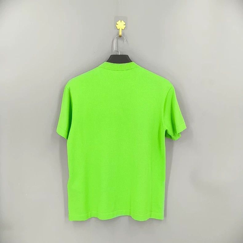 Louis Vuitton louis vuitton green logo short sleeve t-shirt Size US XXS / EU 40 - 2 Thumbnail