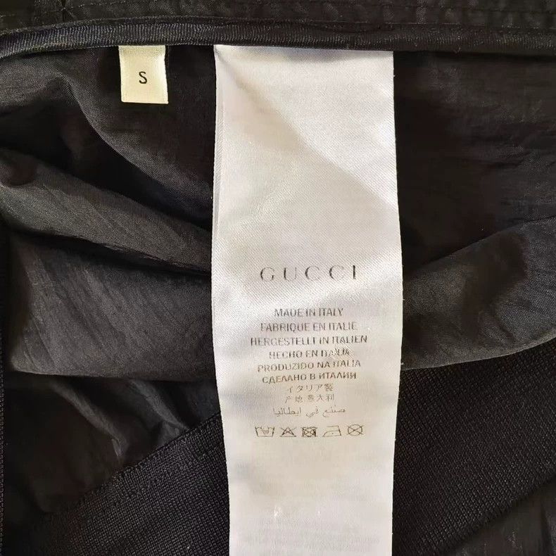 Gucci gucci logo track jacket with rhinestones Size US S / EU 44-46 / 1 - 4 Thumbnail
