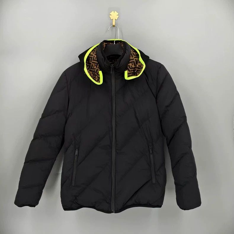 Fendi fendi reversible logo puffer jacket Size US M / EU 48-50 / 2 - 3 Thumbnail