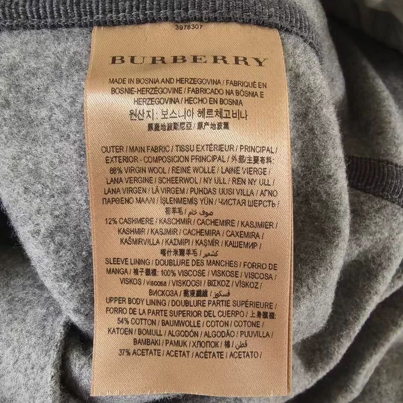 Burberry burberry gray cashmere coat uk size 6 Size US XS / EU 42 / 0 - 4 Thumbnail