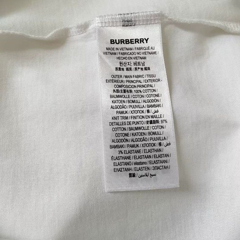 Burberry burberry white london logo short sleeve t-shirt Size US S / EU 44-46 / 1 - 5 Thumbnail