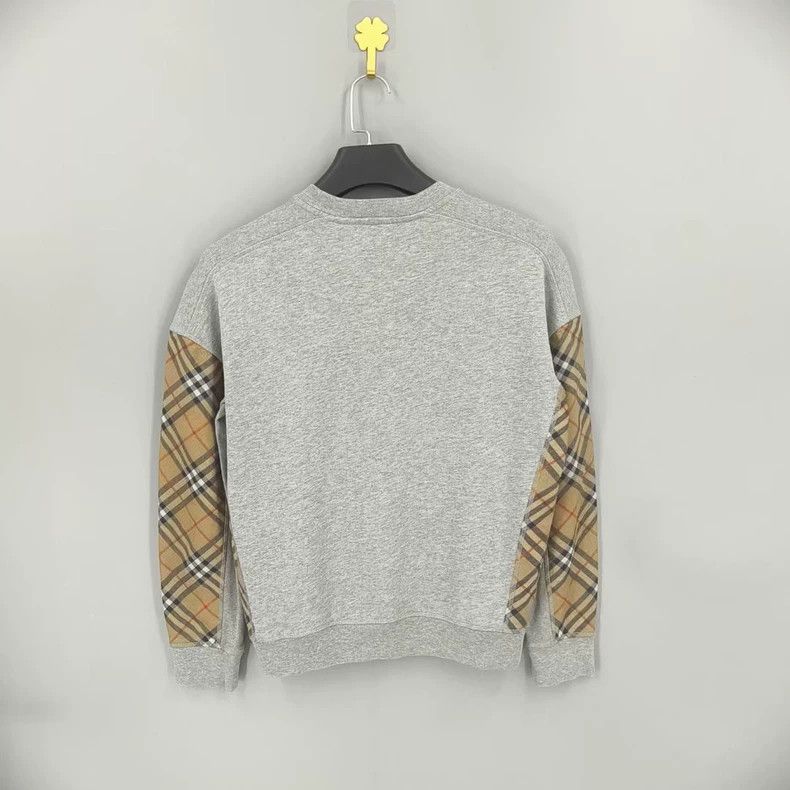 Burberry burberry plaid sweatshirt with logo detail Size US M / EU 48-50 / 2 - 2 Thumbnail