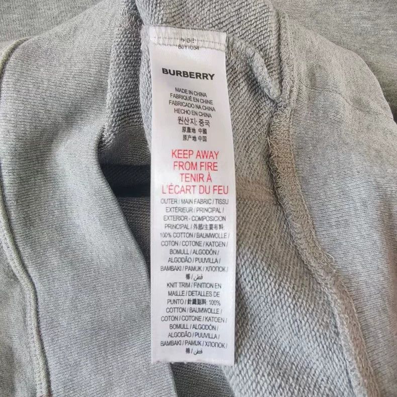 Burberry burberry plaid sweatshirt with logo detail Size US M / EU 48-50 / 2 - 4 Thumbnail