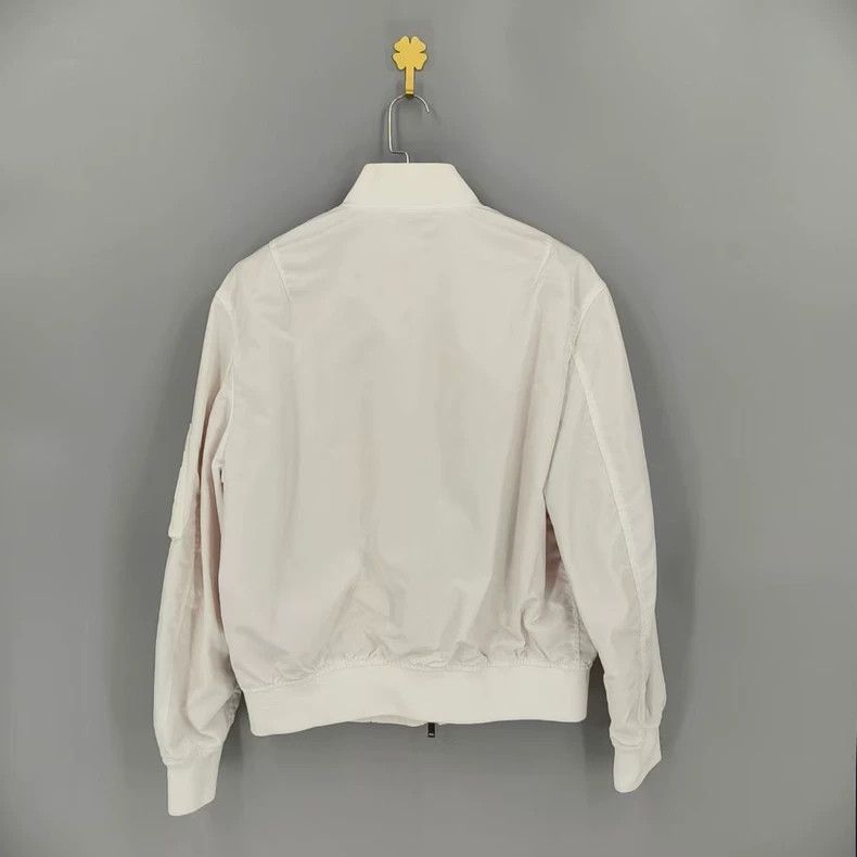 Valentino Valentino White Baseball Jacket for Men and Women Size US M / EU 48-50 / 2 - 2 Thumbnail