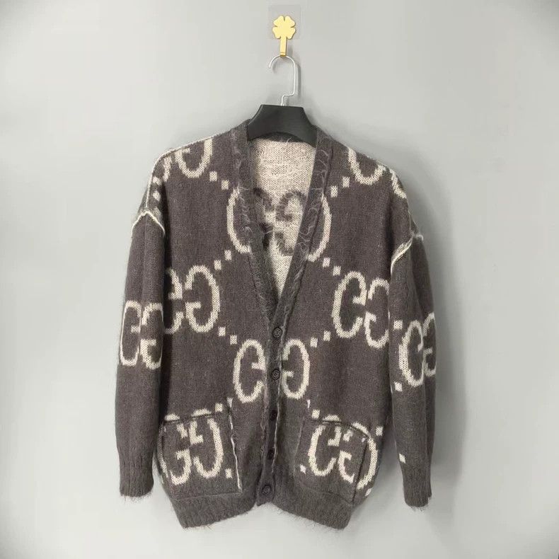 Gucci gucci black and white pattern cardigan Size US XXS / EU 40 - 3 Thumbnail