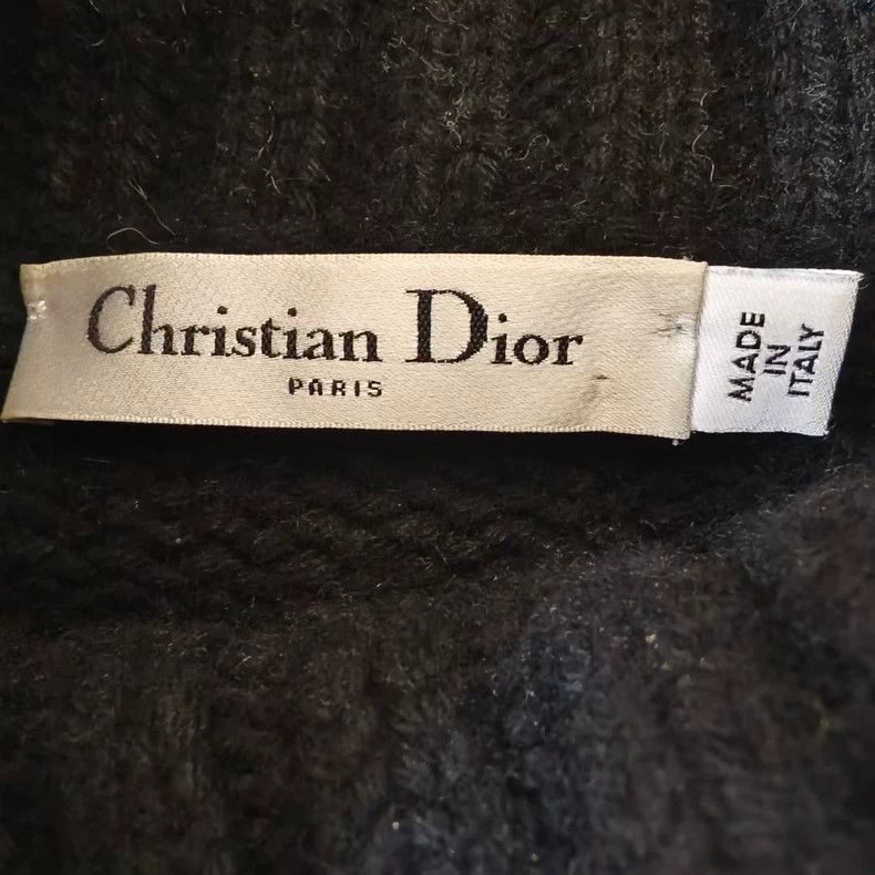 Dior christian dior black wool sweater with rabbit Size US S / EU 44-46 / 1 - 3 Thumbnail