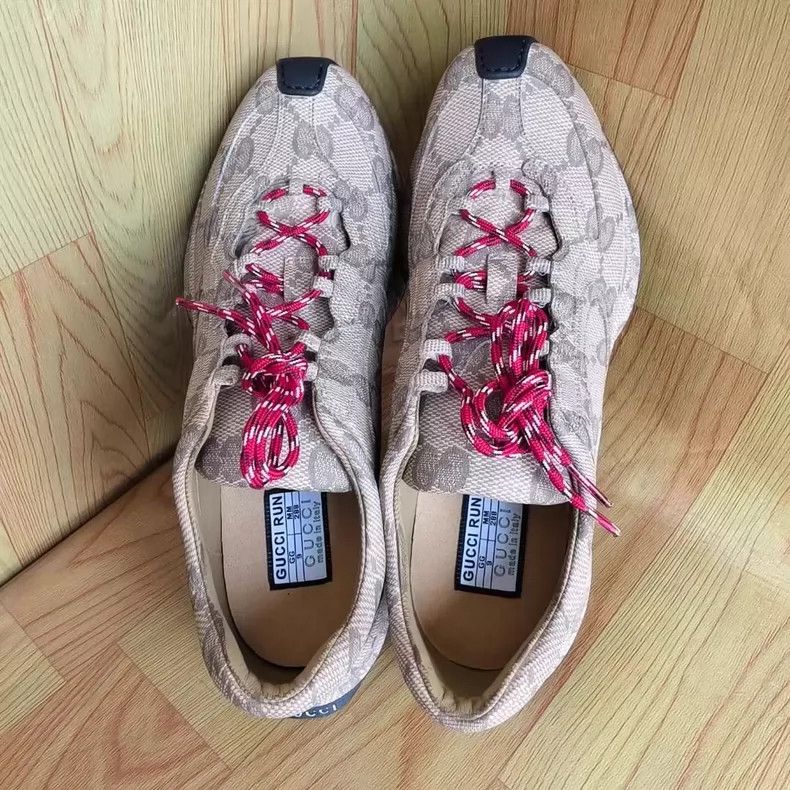 Gucci gucci run leather low-top casual shoes Size US 10 / EU 43 - 7 Thumbnail