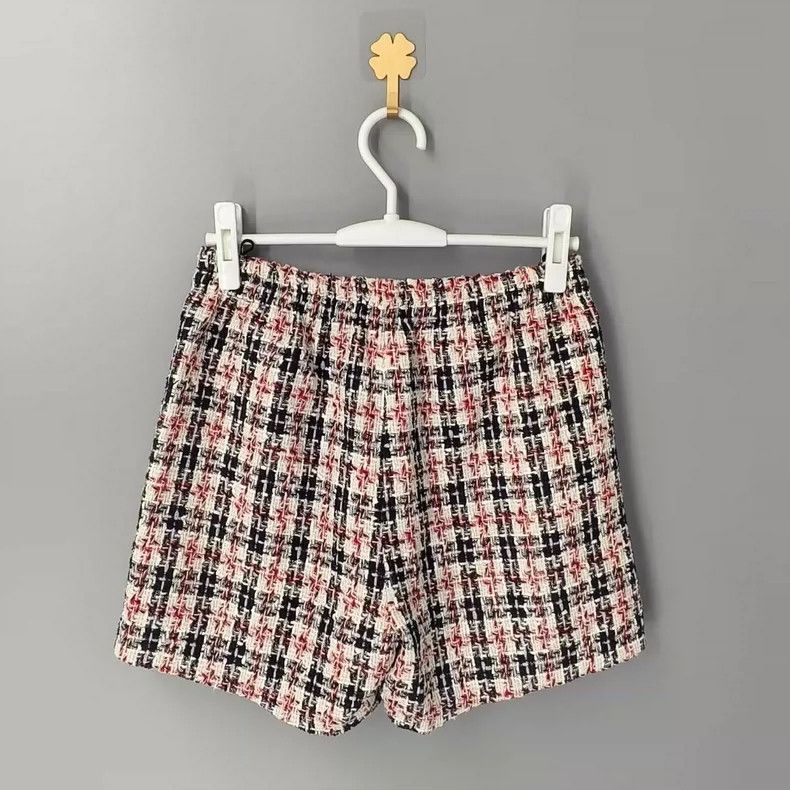 Gucci gucci woven checkered shorts in black and red Size US 42 / EU 58 - 2 Thumbnail