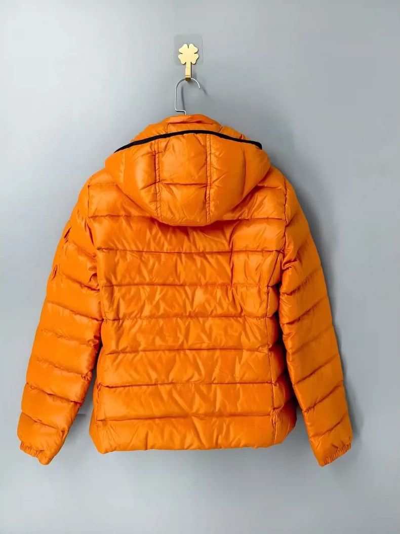 Moncler moncler orange shiny puffer jacket Size US S / EU 44-46 / 1 - 2 Thumbnail