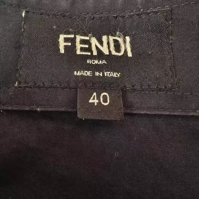 Fendi fendi monogram collar long sleeve shirt Size US M / EU 48-50 / 2 - 3 Thumbnail