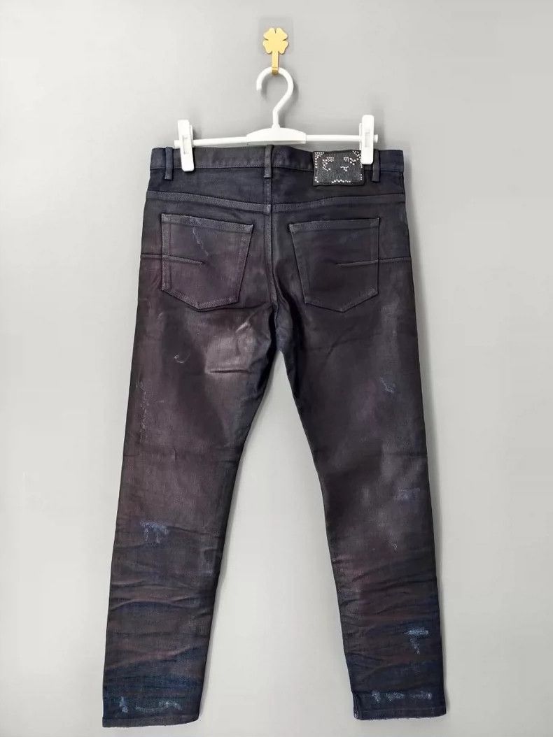 Dior dior x travis scott logo embroidered jeans Size US 30 / EU 46 - 2 Thumbnail