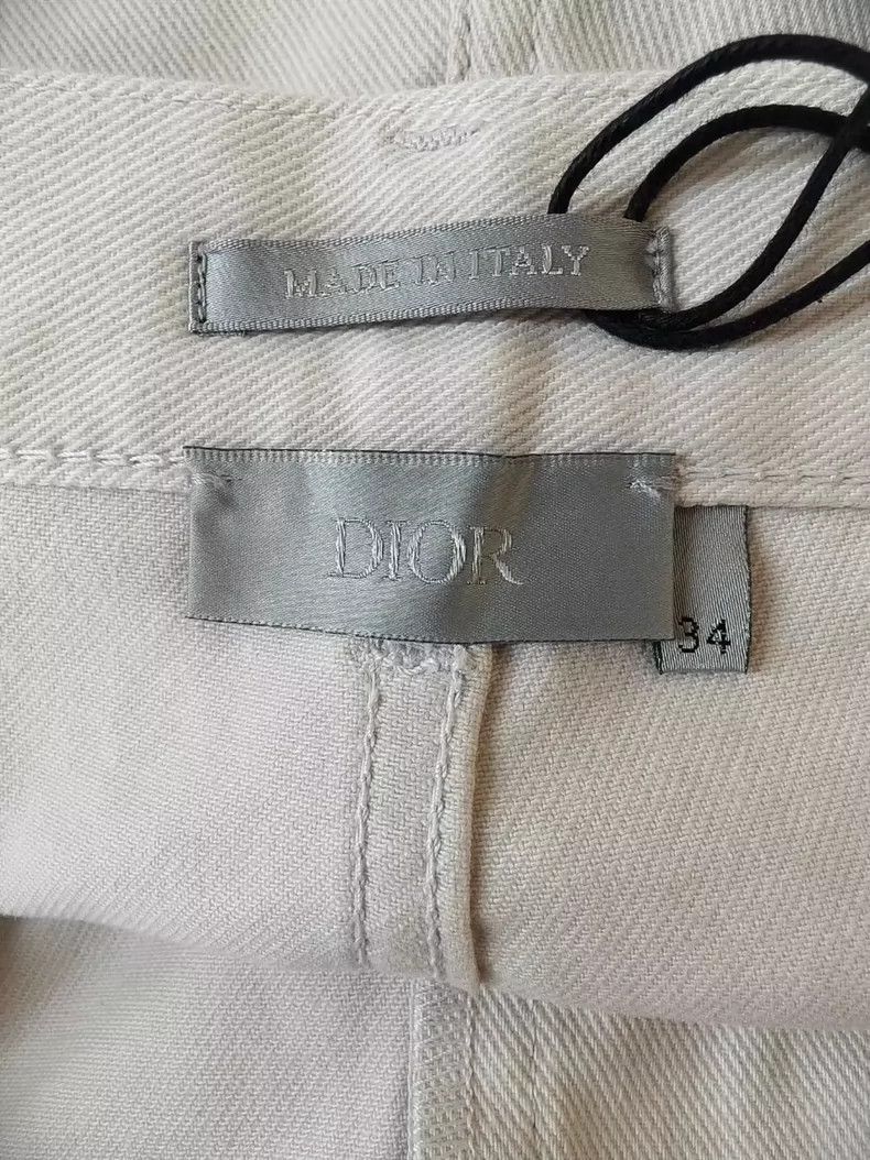 Dior dior white casual long pants with tags Size US 32 / EU 48 - 4 Thumbnail