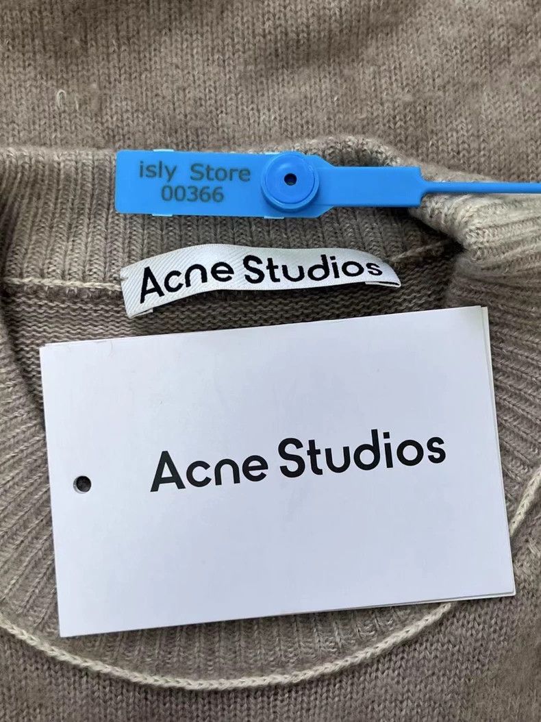 Acne Studios acne studios vintage logo knitted sweater Size US S / EU 44-46 / 1 - 4 Thumbnail