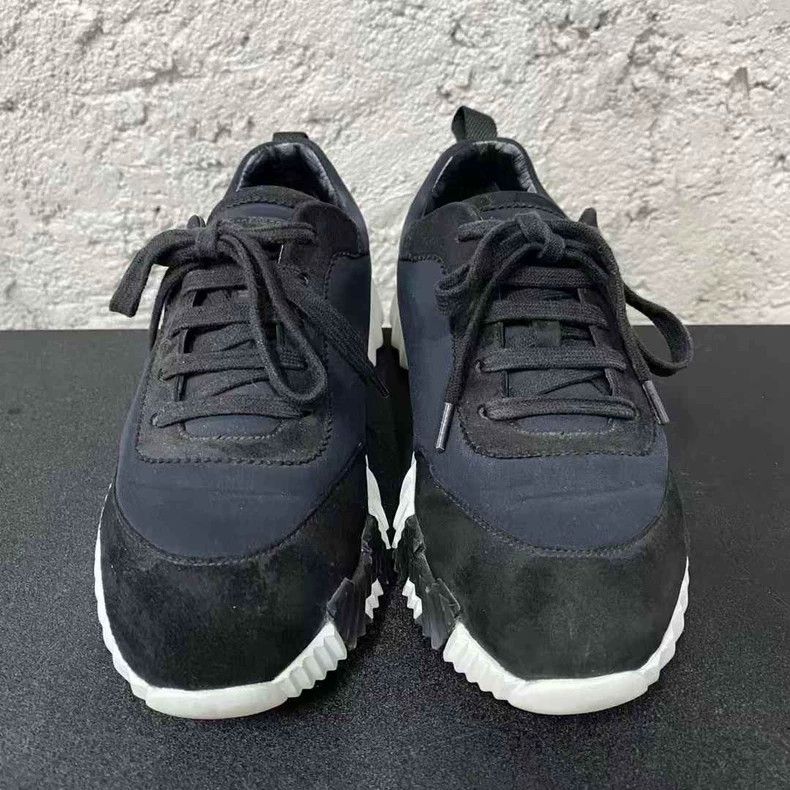 Hermes hermes sneakers in black and white Size US 7.5 / EU 40-41 - 6 Thumbnail