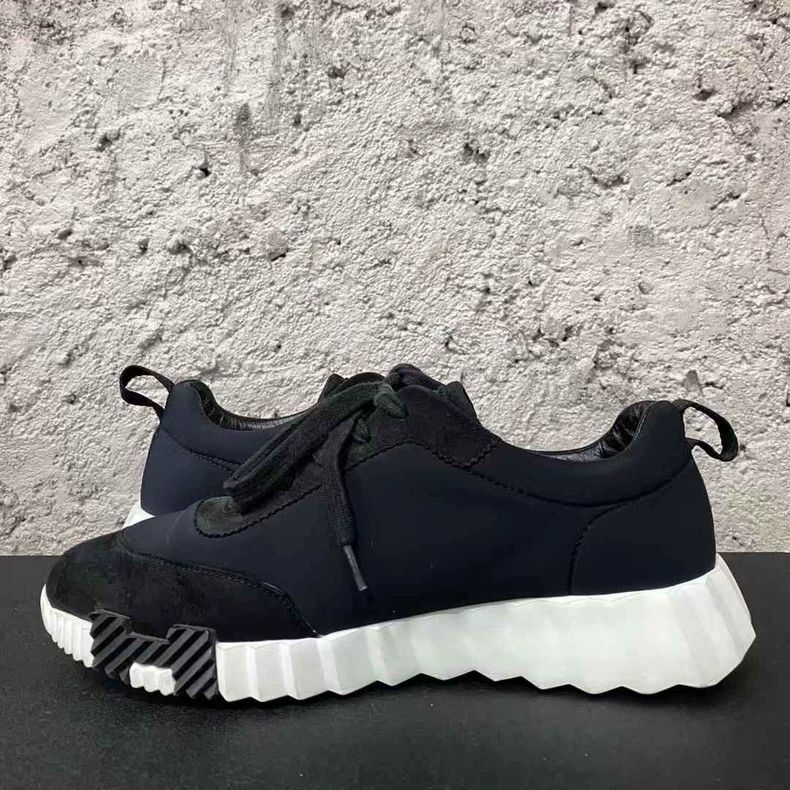 Hermes hermes sneakers in black and white Size US 7.5 / EU 40-41 - 5 Thumbnail