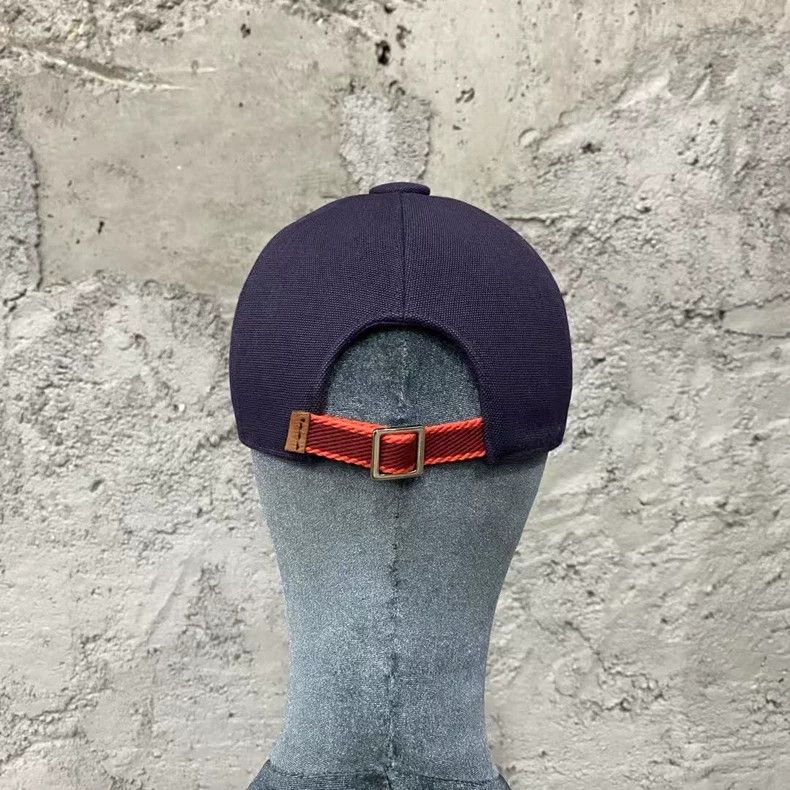 Hermes hermes duckbill cap in dark blue Size ONE SIZE - 2 Thumbnail