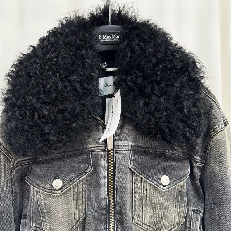 Blumarine blumarine detachable collar denim jacket Size US M / EU 48-50 / 2 - 3 Thumbnail