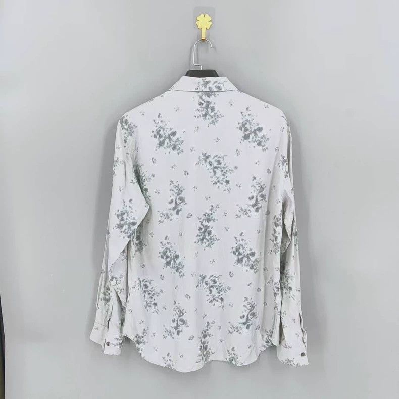 Dior dior floral print button-up shirt size 42 Size US M / EU 48-50 / 2 - 2 Thumbnail
