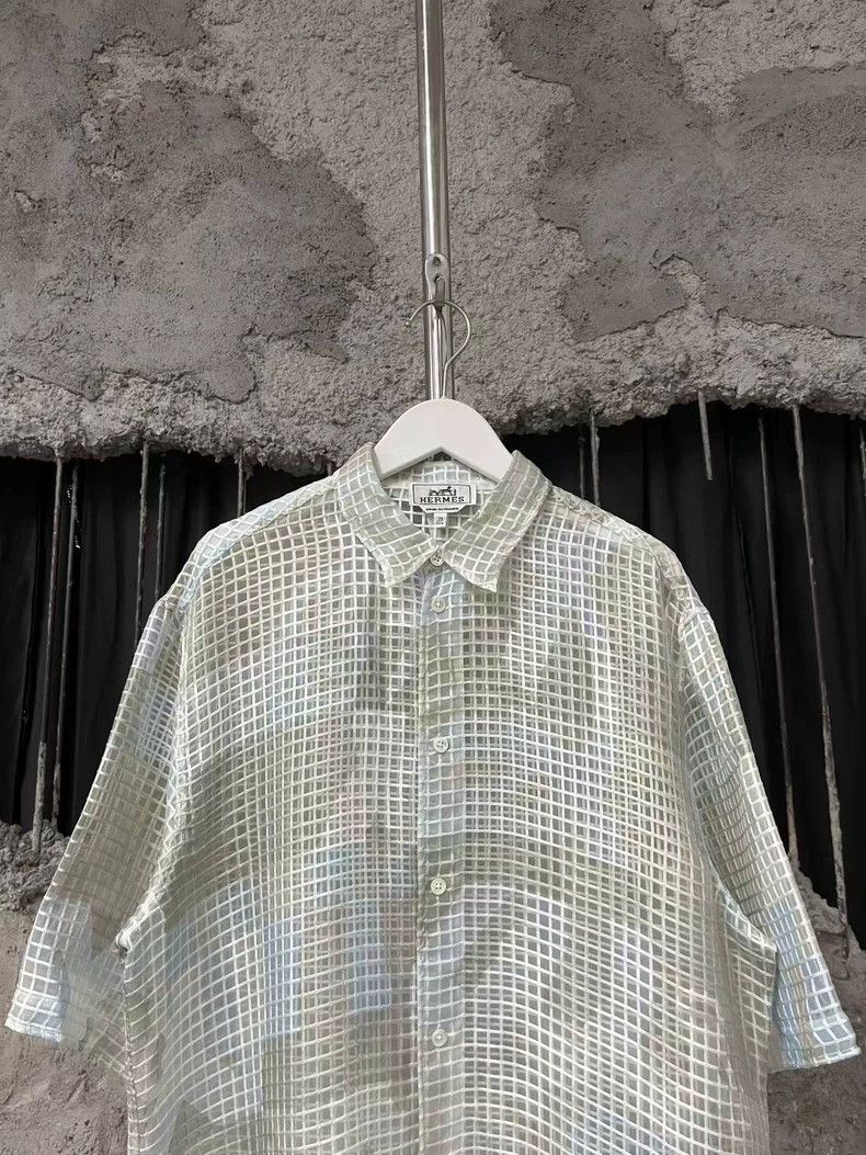 Hermes hermes short sleeve shirt in new condition Size US M / EU 48-50 / 2 - 3 Thumbnail