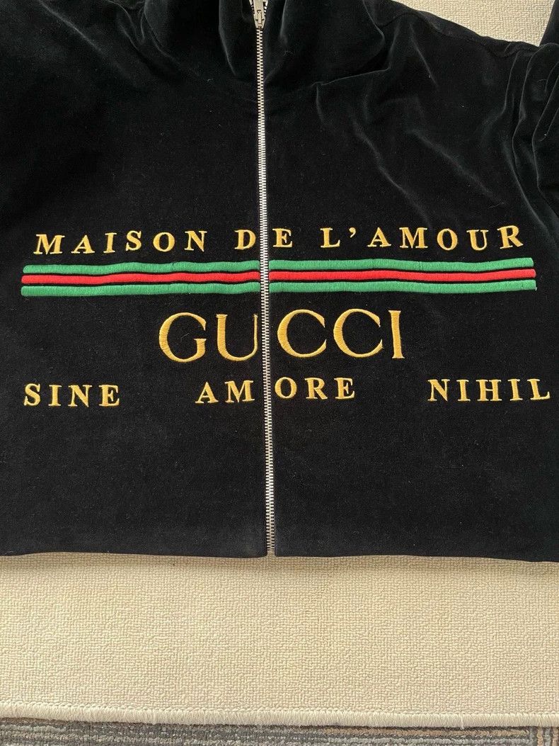 Gucci gucci logo print zip-up casual jacket Size US L / EU 52-54 / 3 - 3 Thumbnail