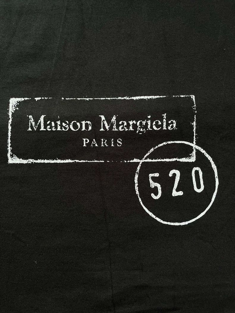 Maison Margiela maison margiela 520 logo print t-shirt Size US S / EU 44-46 / 1 - 3 Thumbnail