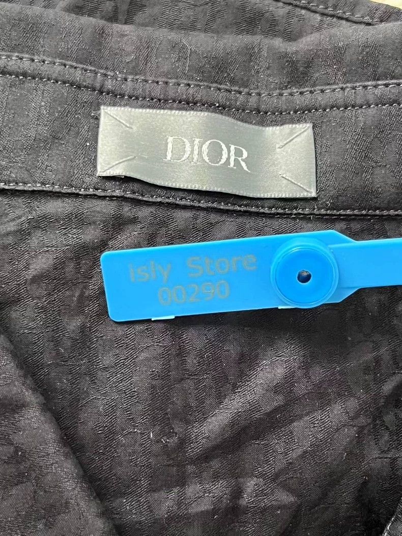 Dior dior long sleeve shirt with letter print Size US M / EU 48-50 / 2 - 3 Thumbnail