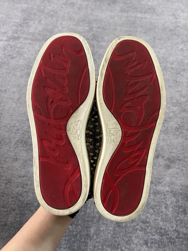 Balenciaga green studded python slip-on sneakers Size US 7.5 / EU 40-41 - 8 Thumbnail