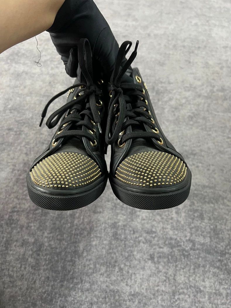 Louis Vuitton Louis Vuitton High-Top Studded Sneakers Size 37 Size US 6.5 / EU 39-40 - 5 Thumbnail