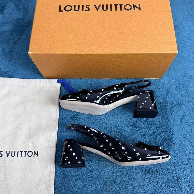 Louis Vuitton lv shake high-heeled shoes in black Size US 7.5 / EU 40-41 - 3 Thumbnail