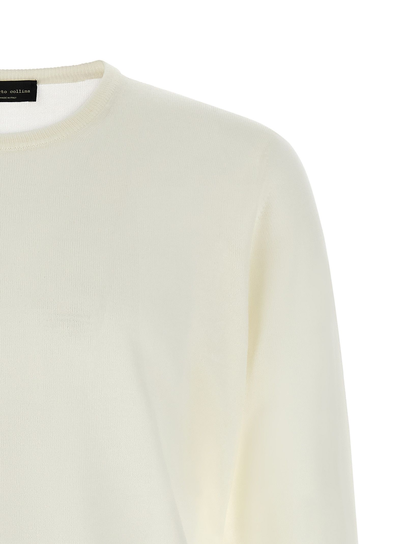Roberto Collina Merino Wool Sweater Size US L / EU 52-54 / 3 - 3 Thumbnail