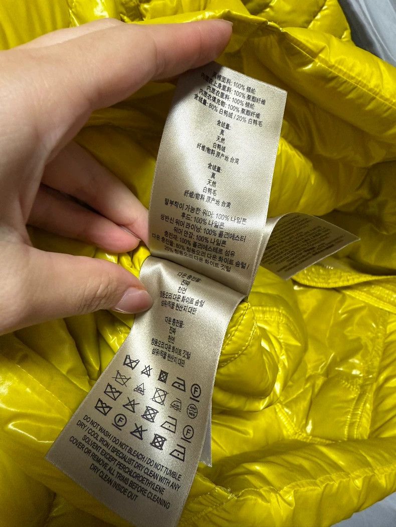 Burberry Burberry Lightweight Yellow Long Zip-Up Jacket Size US XS / EU 42 / 0 - 8 Thumbnail