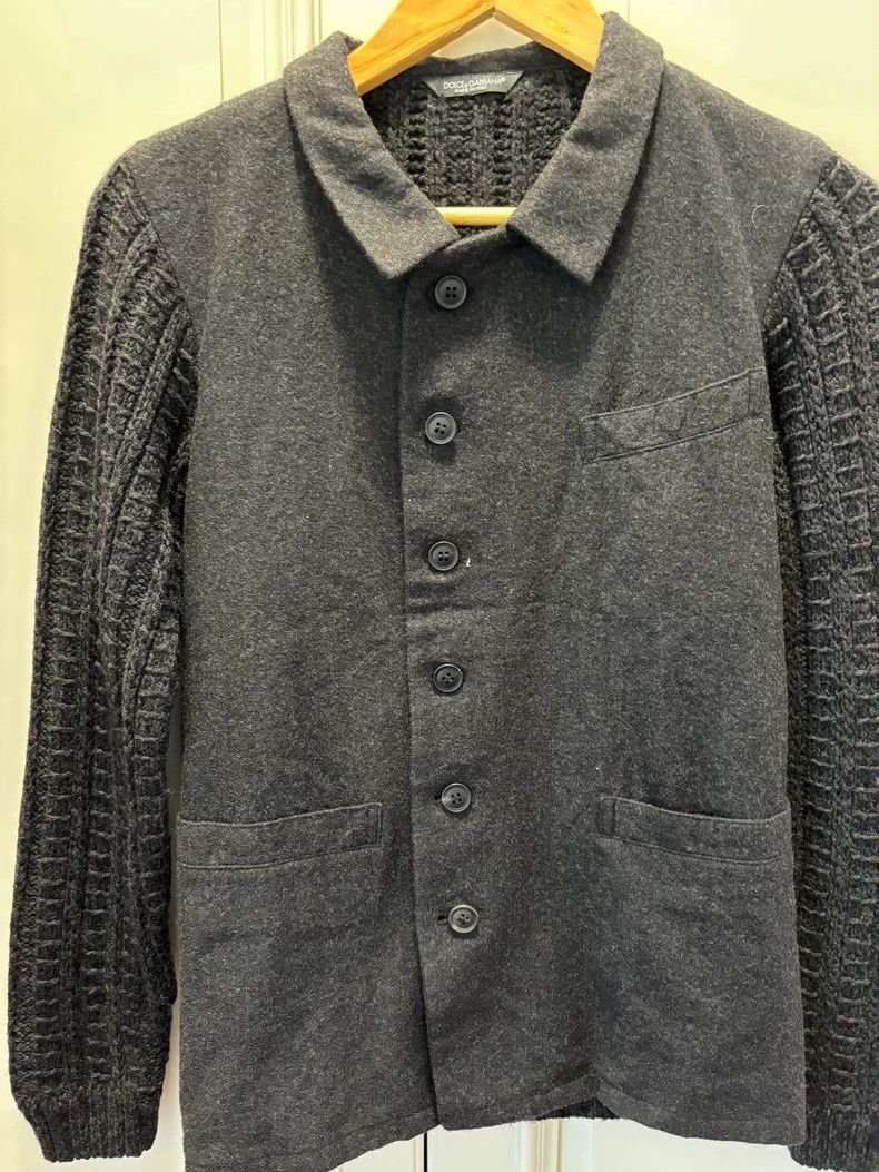 Dolce & Gabbana black wool sweater by dolce & gabbana Size US L / EU 52-54 / 3 - 3 Thumbnail