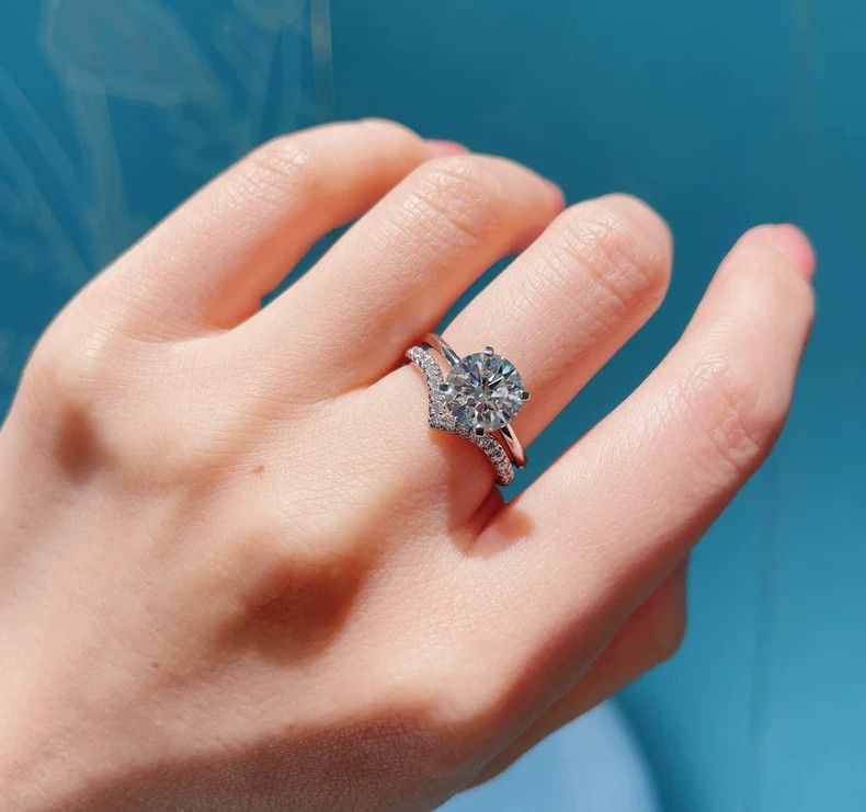 Tiffany & Co. platinum soleste diamond ring by tiffany Size ONE SIZE - 2 Thumbnail