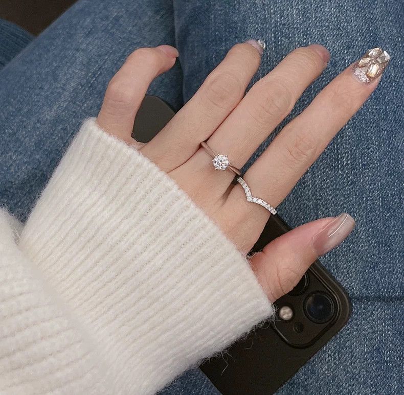 Tiffany & Co. platinum soleste diamond ring by tiffany Size ONE SIZE - 8 Thumbnail