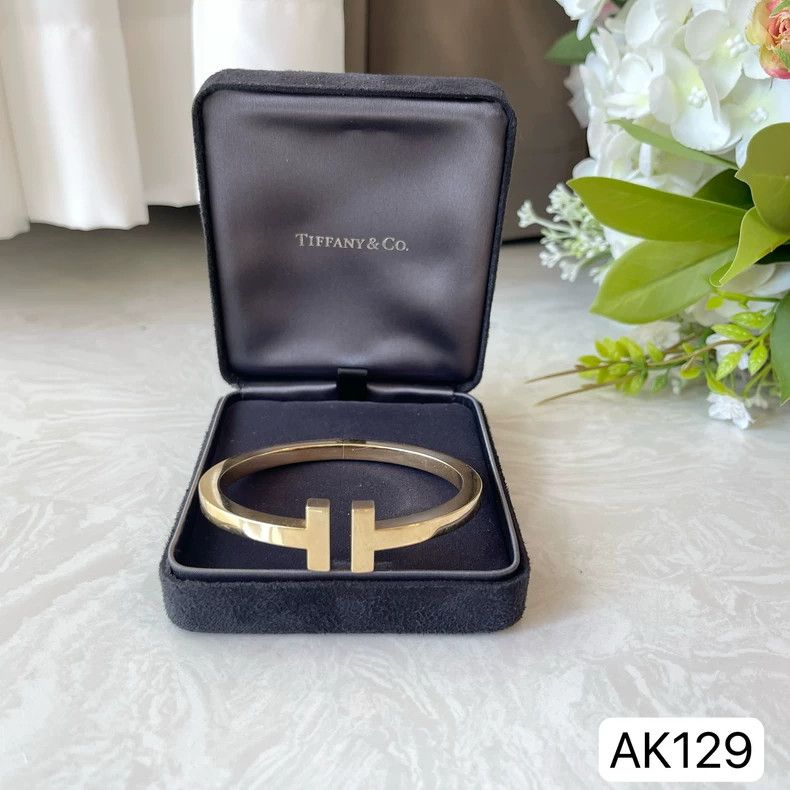 Tiffany & Co. tiffany 18k gold t-shaped open bracelet Size ONE SIZE - 2 Thumbnail