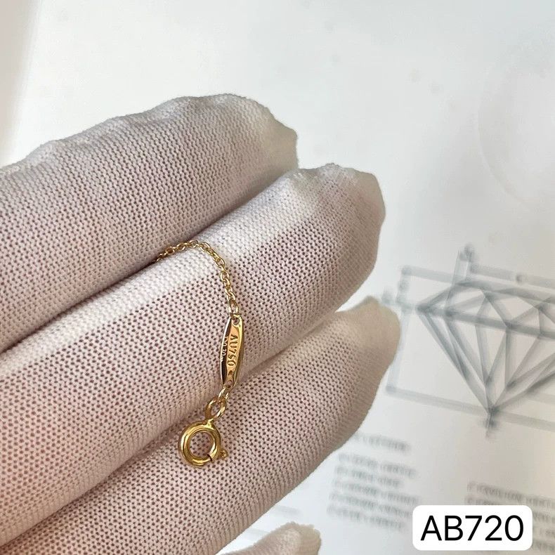 Tiffany & Co. tiffany 18K rose gold diamond necklace Size ONE SIZE - 8 Thumbnail