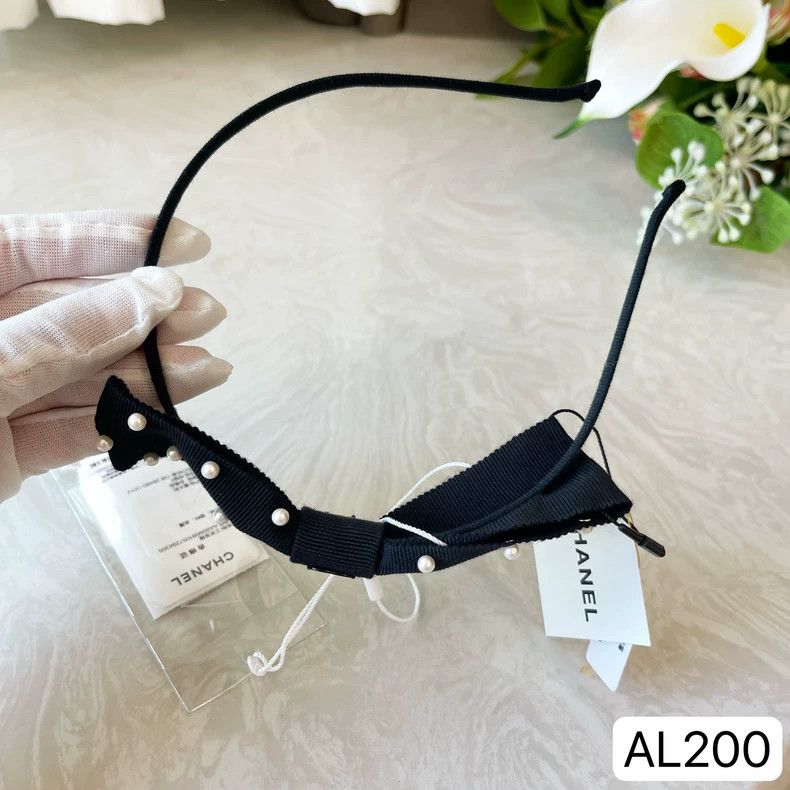 Chanel black bow pearl hairband from Chanel Size ONE SIZE - 6 Thumbnail