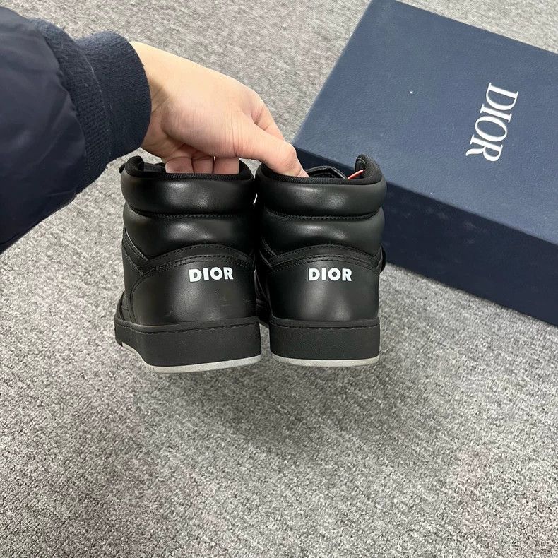 Dior dior high-top black sneakers with logo Size US 10 / EU 43 - 5 Thumbnail