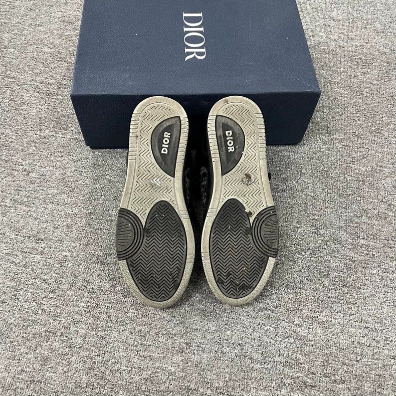 Dior dior high-top black sneakers with logo Size US 10 / EU 43 - 6 Thumbnail