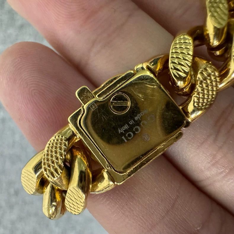 Gucci gucci double g gold bracelet for men Size ONE SIZE - 6 Thumbnail