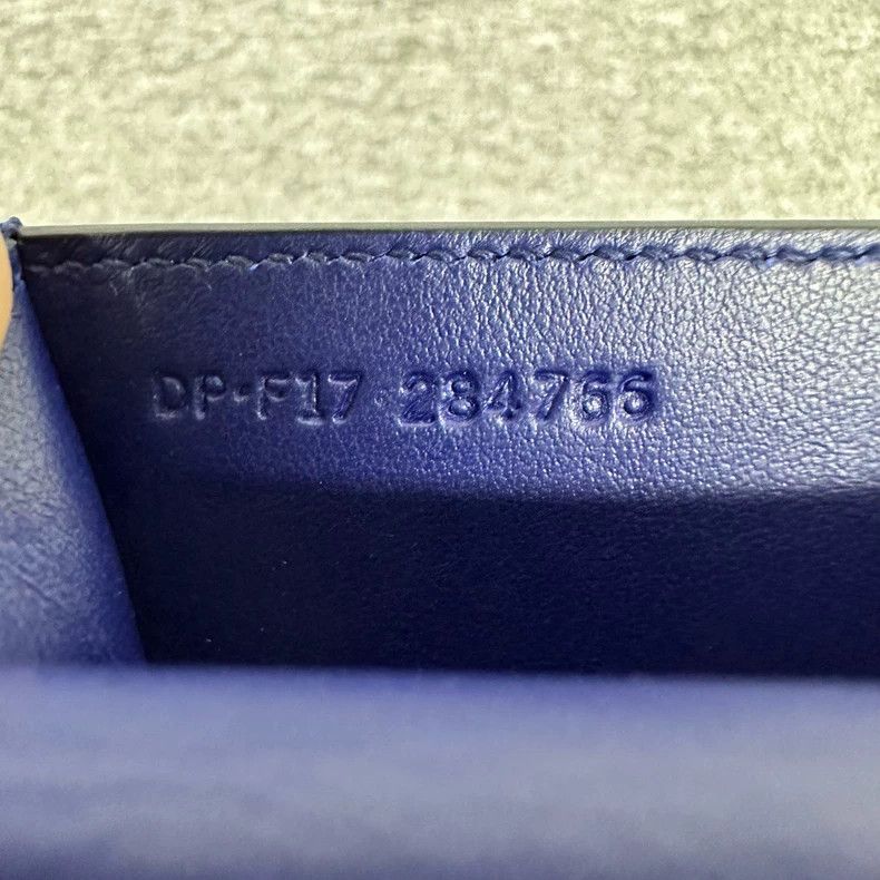 Bvlgari Bvlgari Serpent Head Blue Leather Bag Size ONE SIZE - 9 Thumbnail