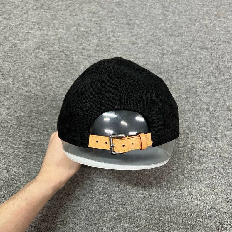 Louis Vuitton louis vuitton black monogram baseball cap Size ONE SIZE - 4 Thumbnail