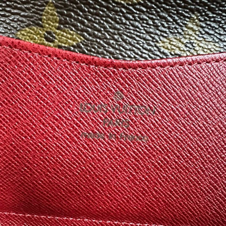 Louis Vuitton louis vuitton red bean wallet with monogram Size ONE SIZE - 5 Thumbnail