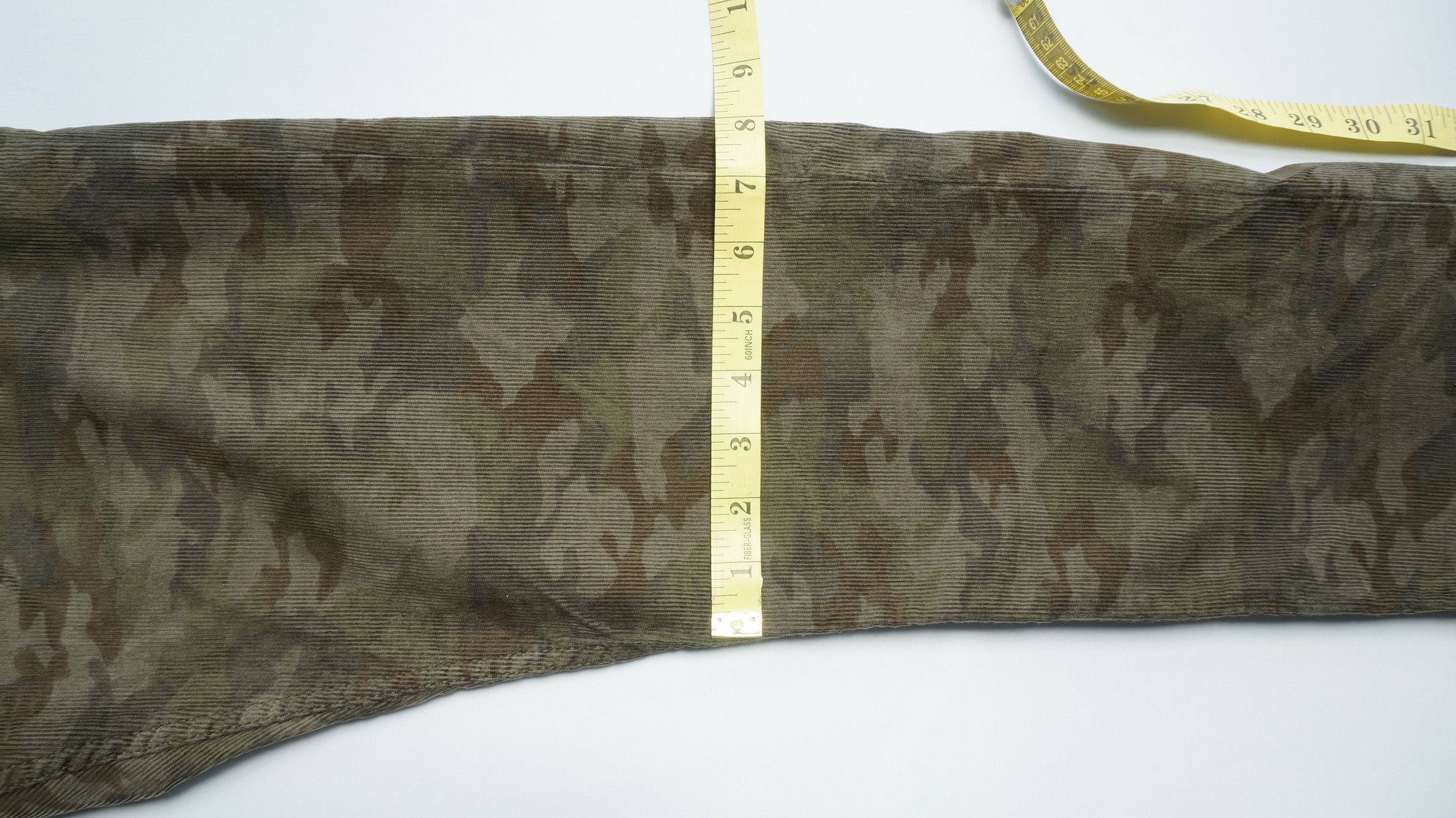 Japanese Brand UNIQLO JEANS / UJ Camo Army Corduroy Denim Pants Size US 35 - 9 Thumbnail