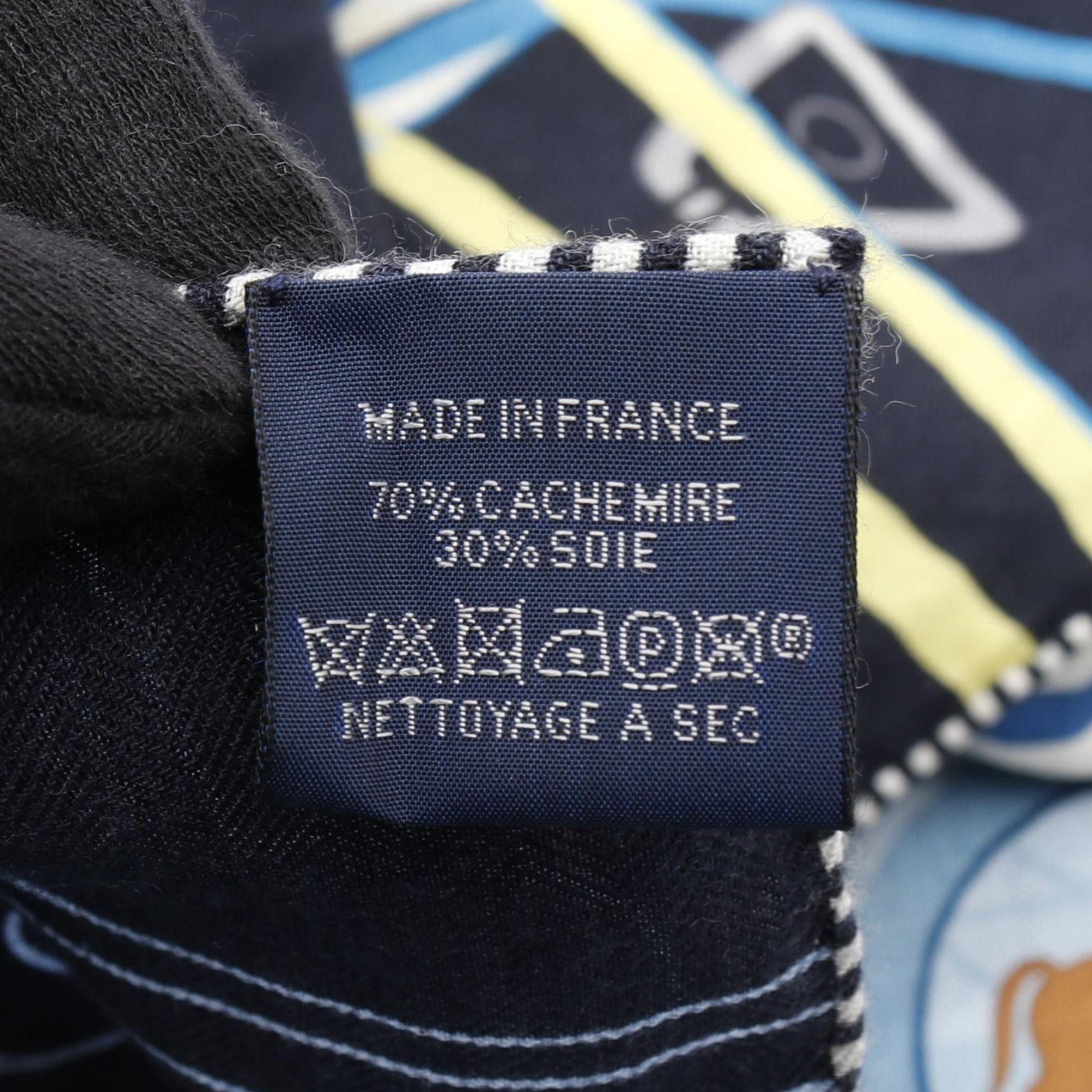 Hermes Hermes Hermes Carre 140 HORSE CLUB Silk Cashmere Scarf Others Scarf Size ONE SIZE - 3 Thumbnail