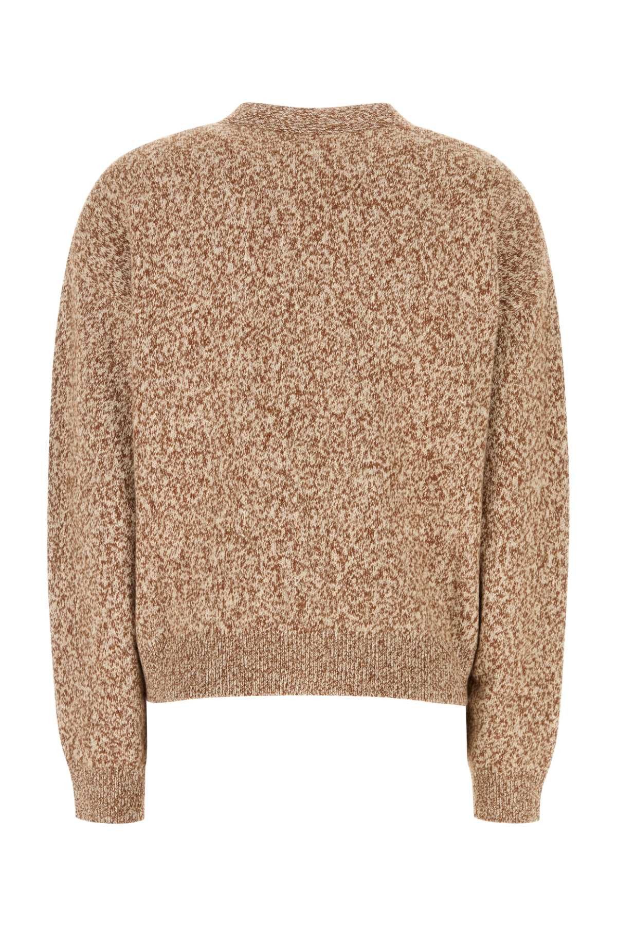 Versace Two-Tone Wool Blend Cardigan Size S / US 4 / IT 40 - 2 Thumbnail