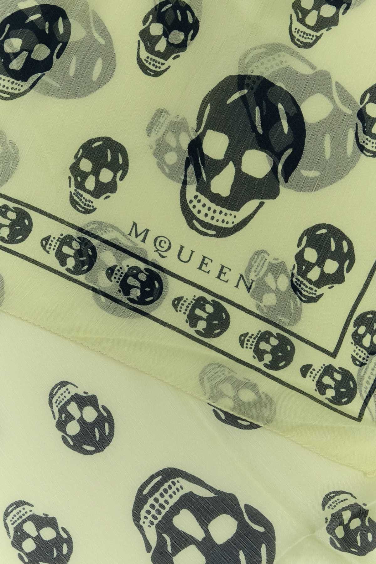Alexander McQueen Printed Silk Foulard Size ONE SIZE - 2 Thumbnail