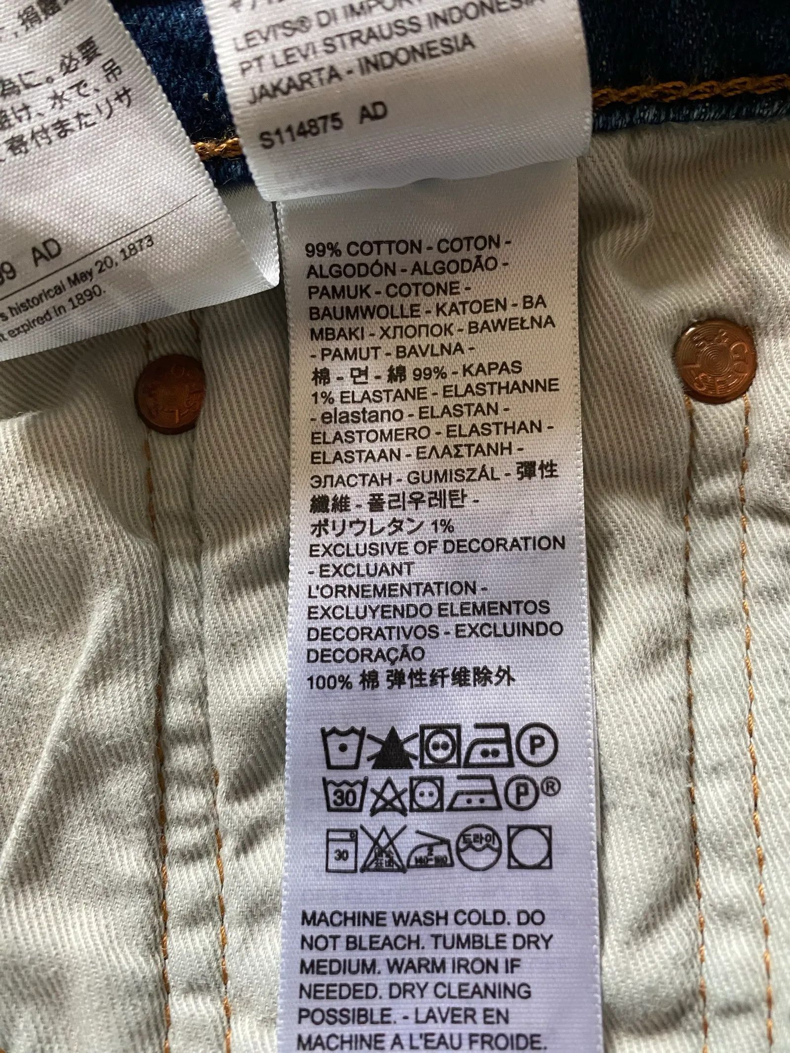 Levi's Levi's Jeans Size 30" / US 8 / IT 44 - 4 Thumbnail