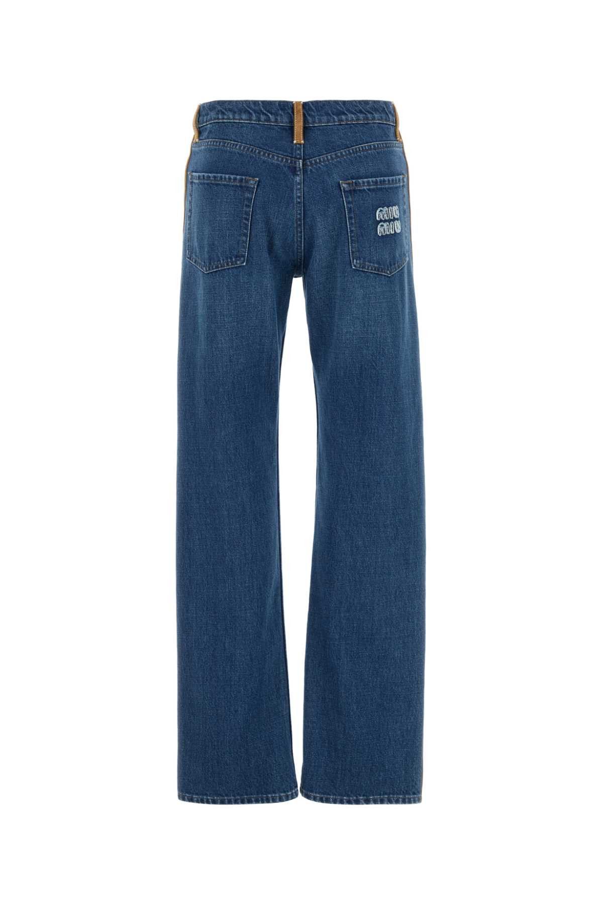 Miu Miu Denim Jeans Size 28" / US 6 / IT 42 - 2 Thumbnail